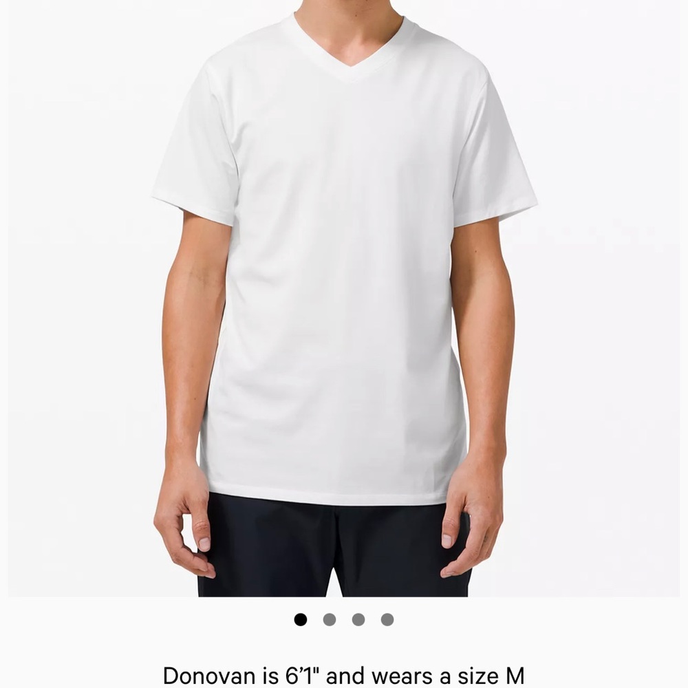 NWOT Lululemon fundamental V-Neck Tshirt